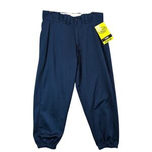 NWT Louisville Slugger Women's XL Softball Pant, Navy Blue X-Dry Baseball Sports